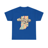Indiana State Retro Vintage Map T-Shirt