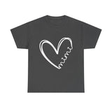 Funny Mimi Heart For Grandma Mother Day Wo T-Shirt