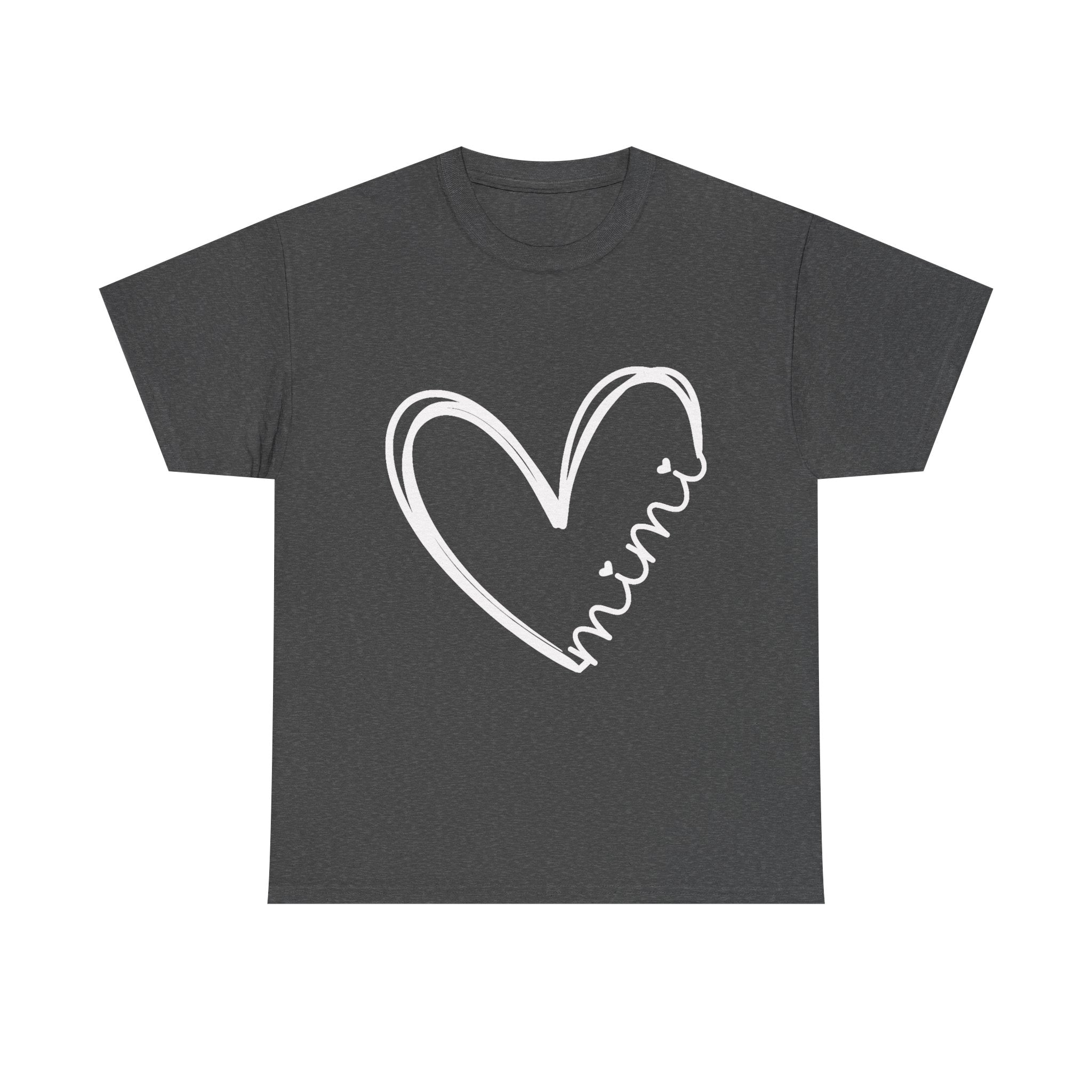 Funny Mimi Heart For Grandma Mother Day Wo T-Shirt