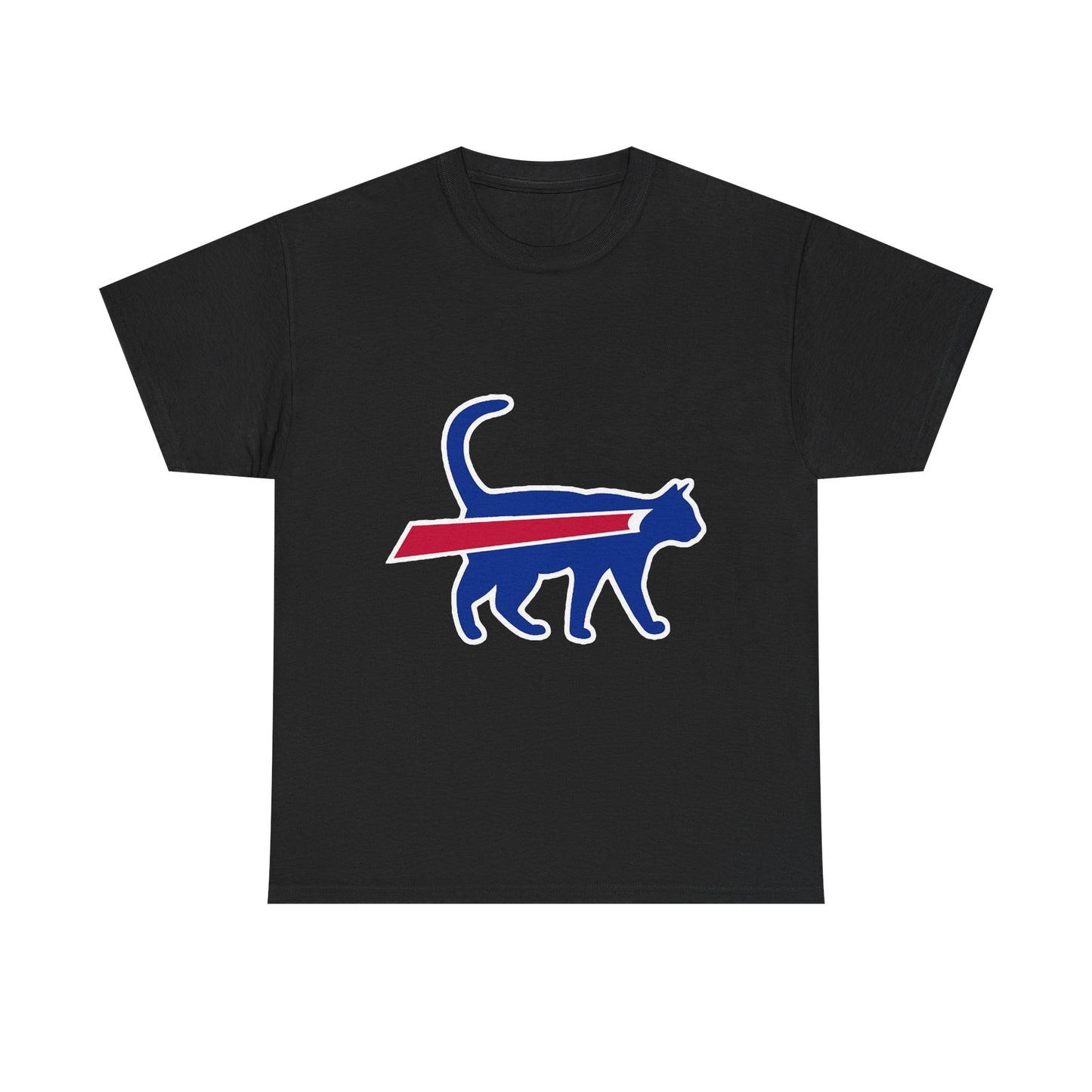 Cat Bills Funny Football Fan T-Shirt