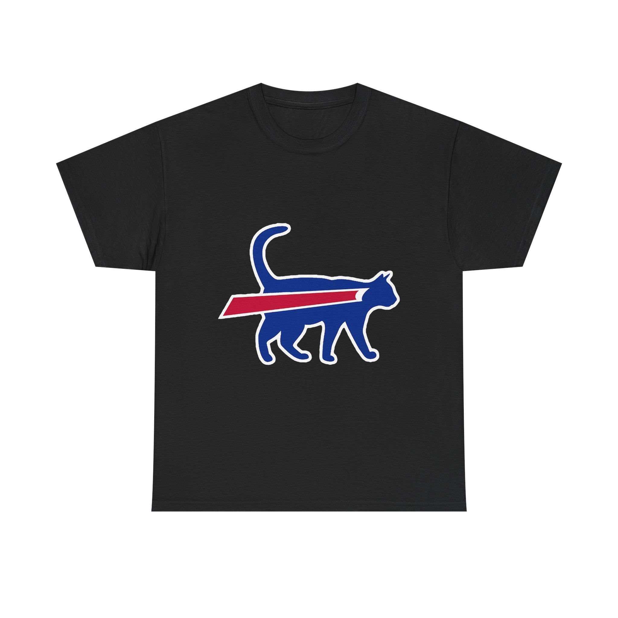 Cat Bills Funny Football Fan T-Shirt