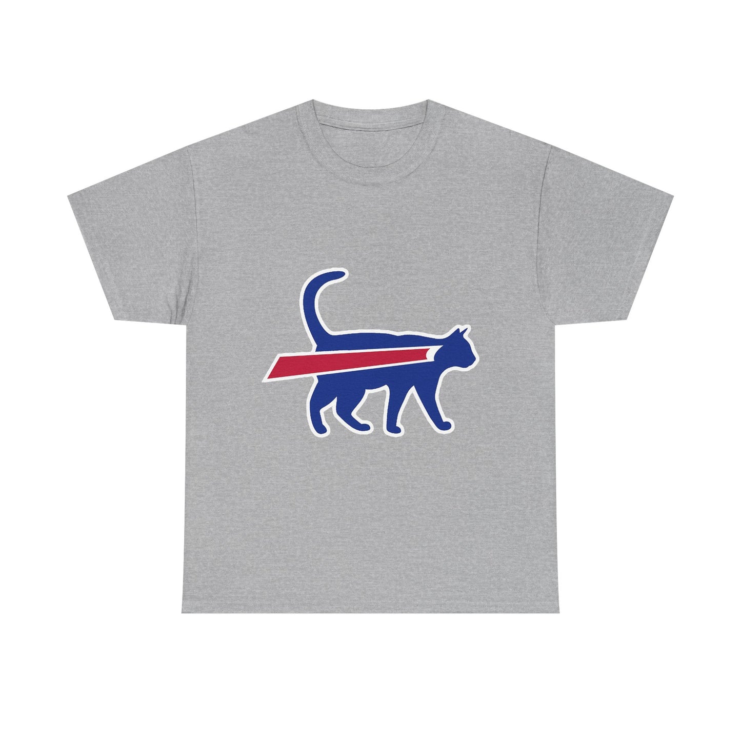 Cat Bills Funny Football Fan T-Shirt