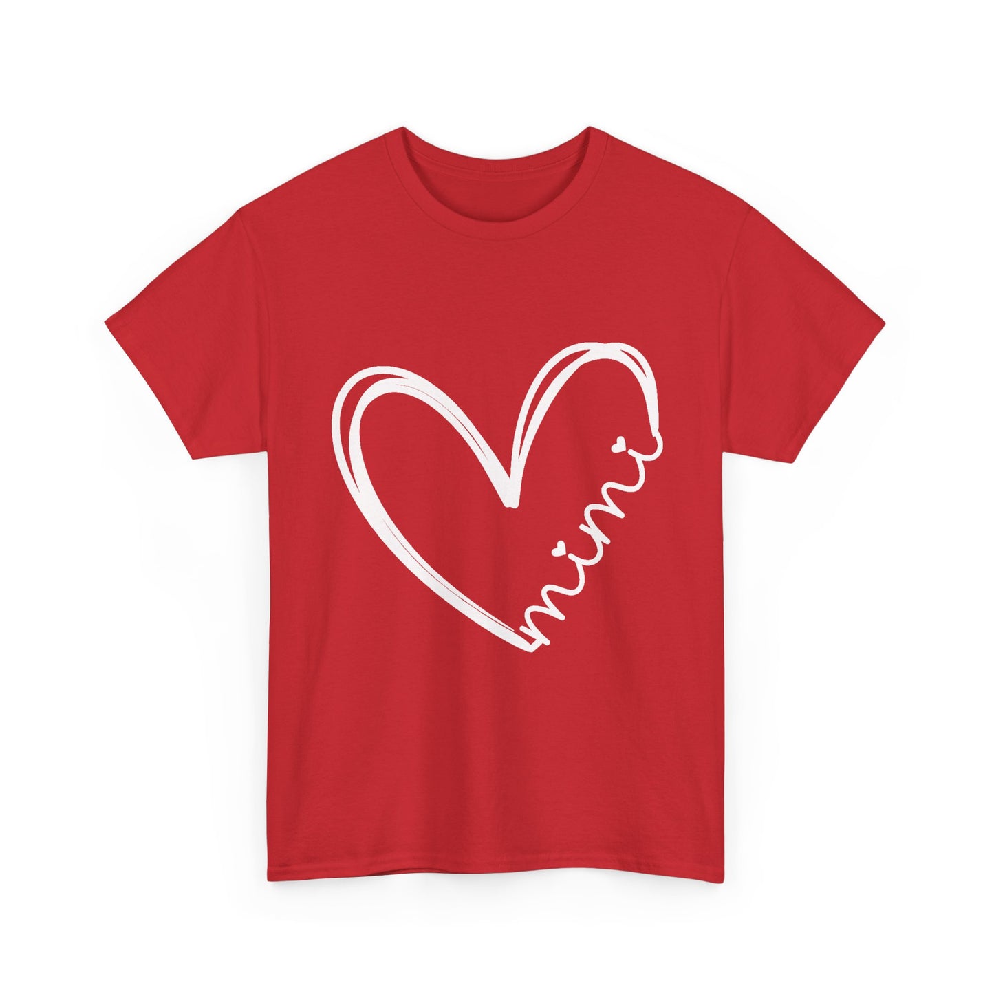 Funny Mimi Heart For Grandma Mother Day Wo T-Shirt
