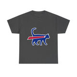 Cat Bills Funny Football Fan T-Shirt