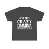 I'm The Crazy Grandma Everyone Warned You About Mother Day T-Shirt