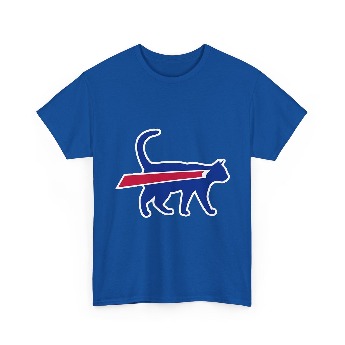 Cat Bills Funny Football Fan T-Shirt