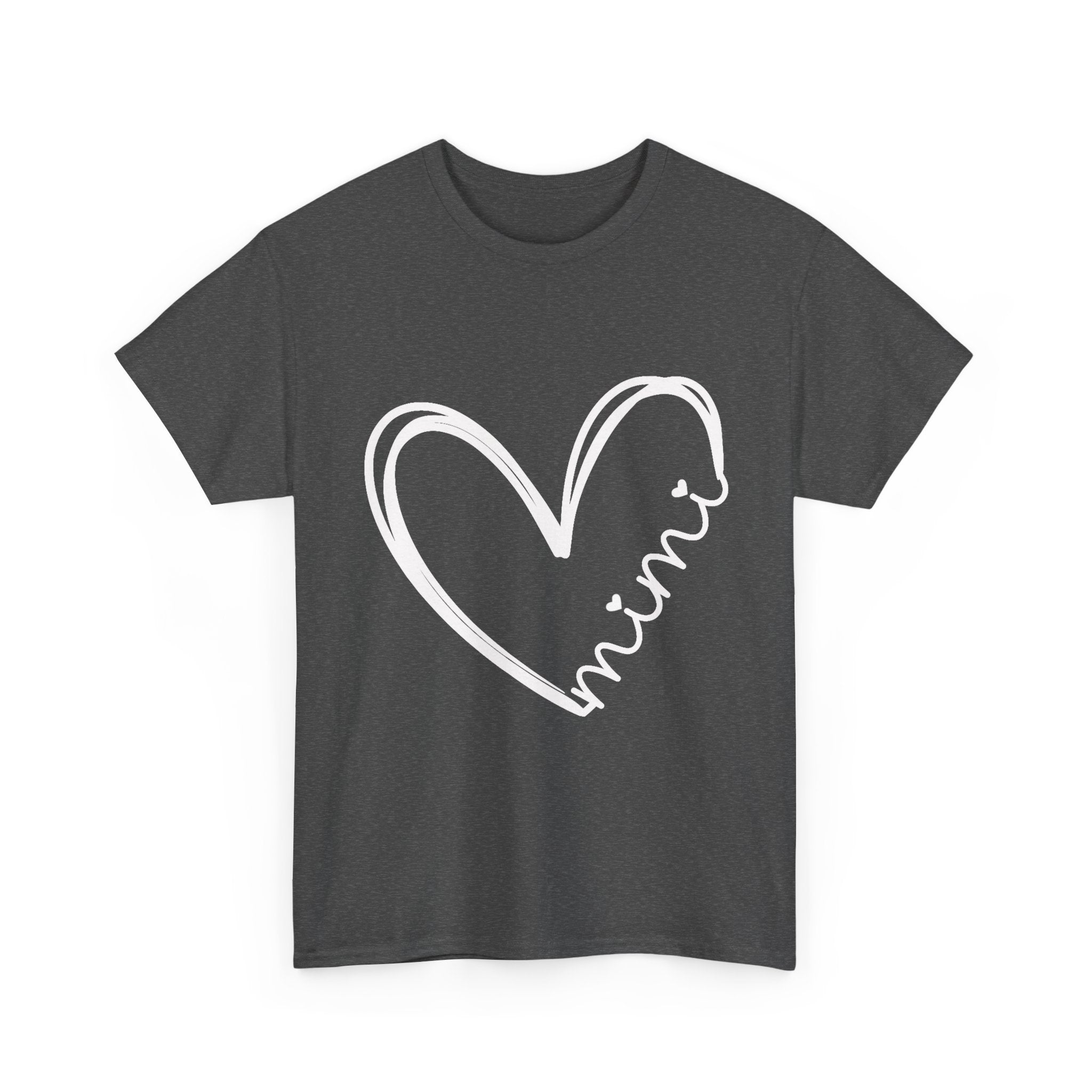 Funny Mimi Heart For Grandma Mother Day Wo T-Shirt