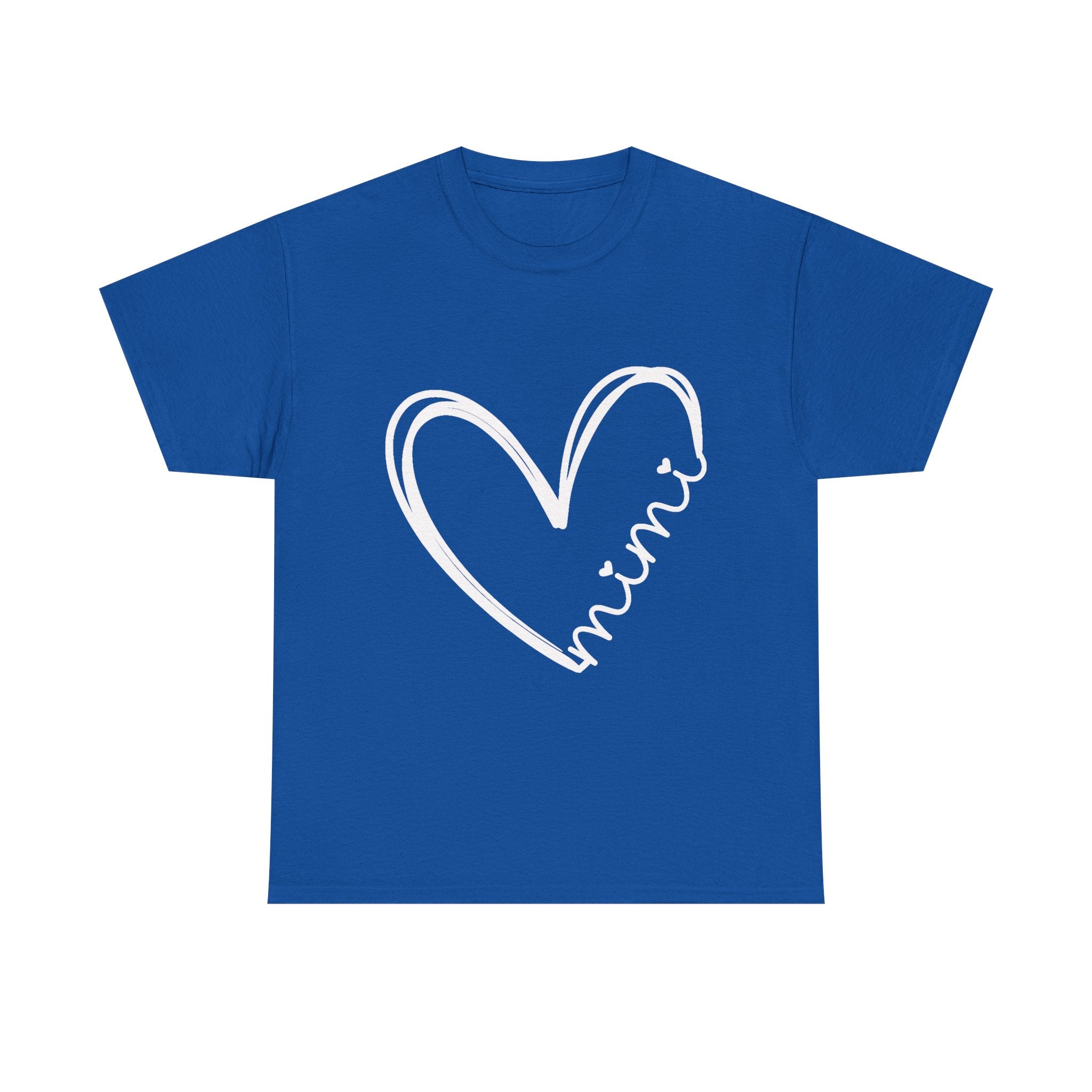 Funny Mimi Heart For Grandma Mother Day Wo T-Shirt