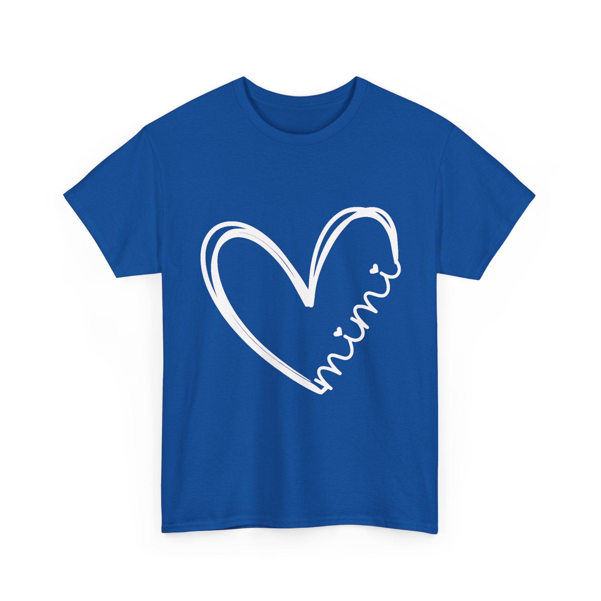 Funny Mimi Heart For Grandma Mother Day Wo T-Shirt