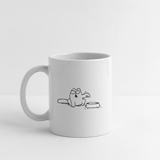 Mug Simons Cat 11 Oz Coffee Cup Mugs 350 Ml White Ceramic Tea Mug 11 oz Mug - white