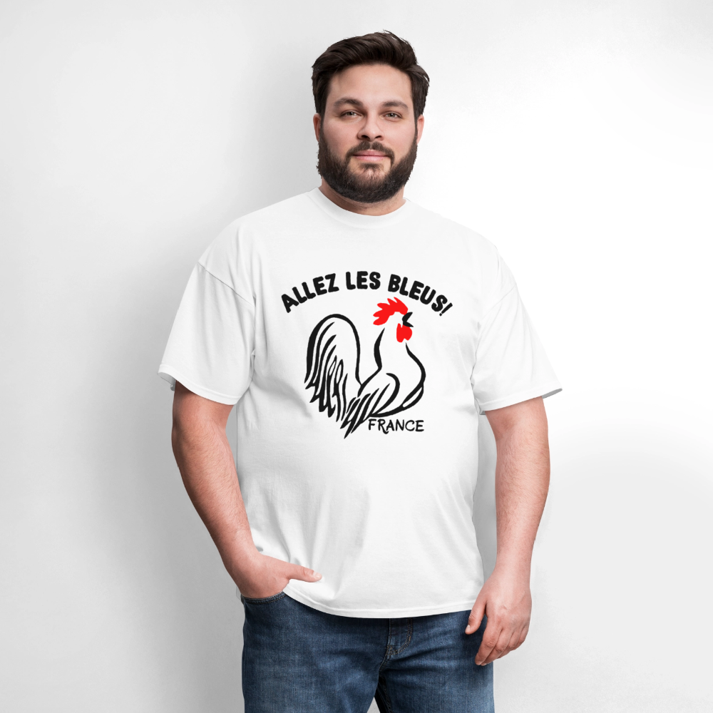 France Soccer Allez Les Bleus World Light T-Shirt - white