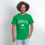 Zurich Switzerland Suisse T-Shirt - bright green