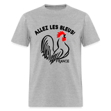 France Soccer Allez Les Bleus World Light T-Shirt - heather gray