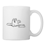 Mug Simons Cat 11 Oz Coffee Cup Mugs 350 Ml White Ceramic Tea Mug 11 oz Mug - white