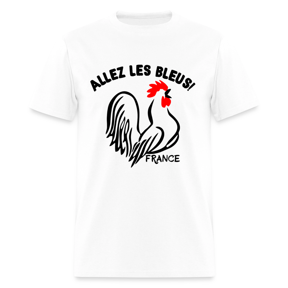 France Soccer Allez Les Bleus World Light T-Shirt - white
