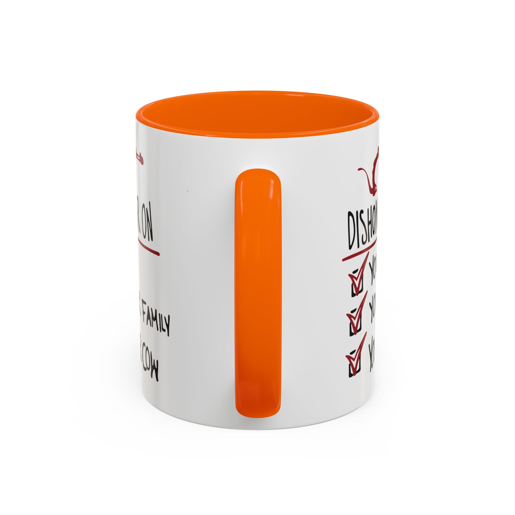 Coffee Mug - "Dishonor On You, Your Family, Your Cow" Funny Viking Gift