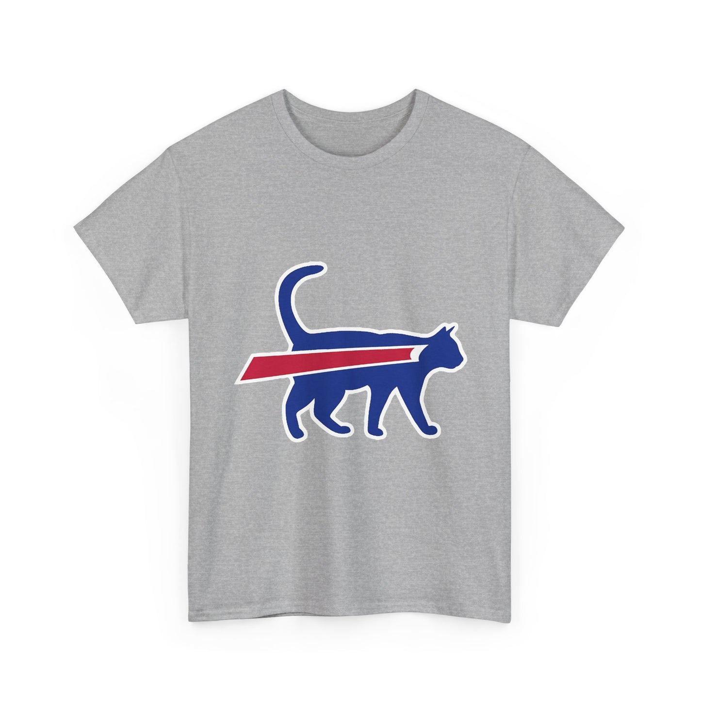 Cat Bills Funny Football Fan T-Shirt