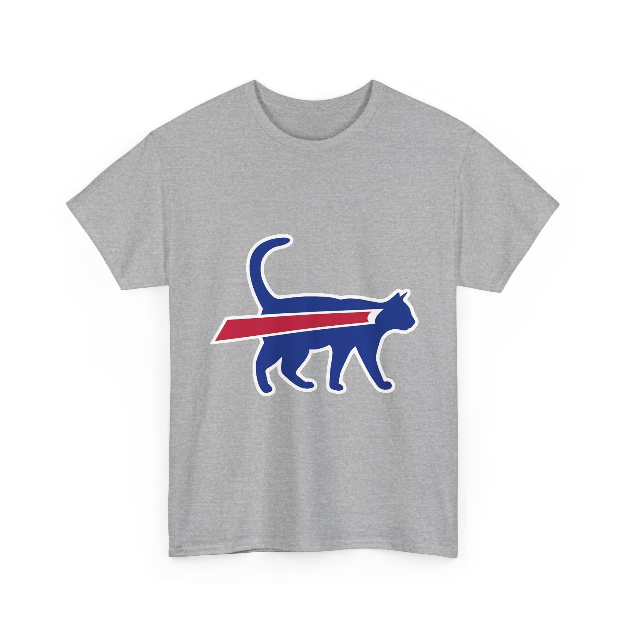 Cat Bills Funny Football Fan T-Shirt