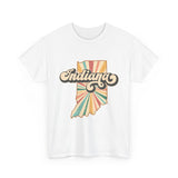 Indiana State Retro Vintage Map T-Shirt