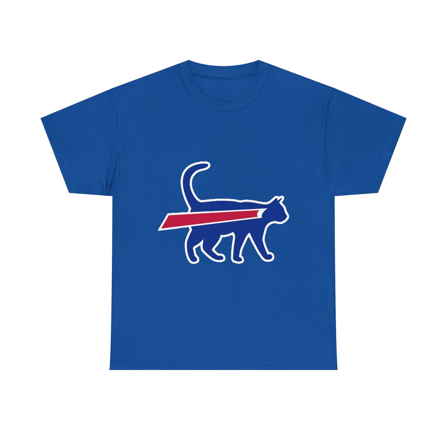 Cat Bills Funny Football Fan T-Shirt