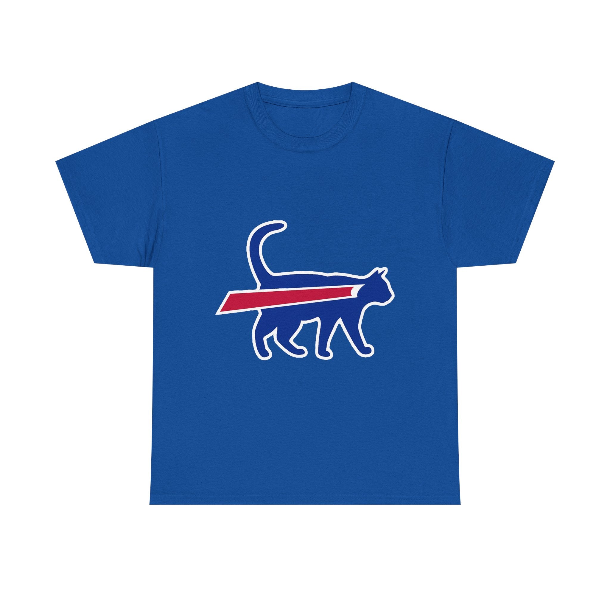 Cat Bills Funny Football Fan T-Shirt