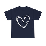 Funny Mimi Heart For Grandma Mother Day Wo T-Shirt