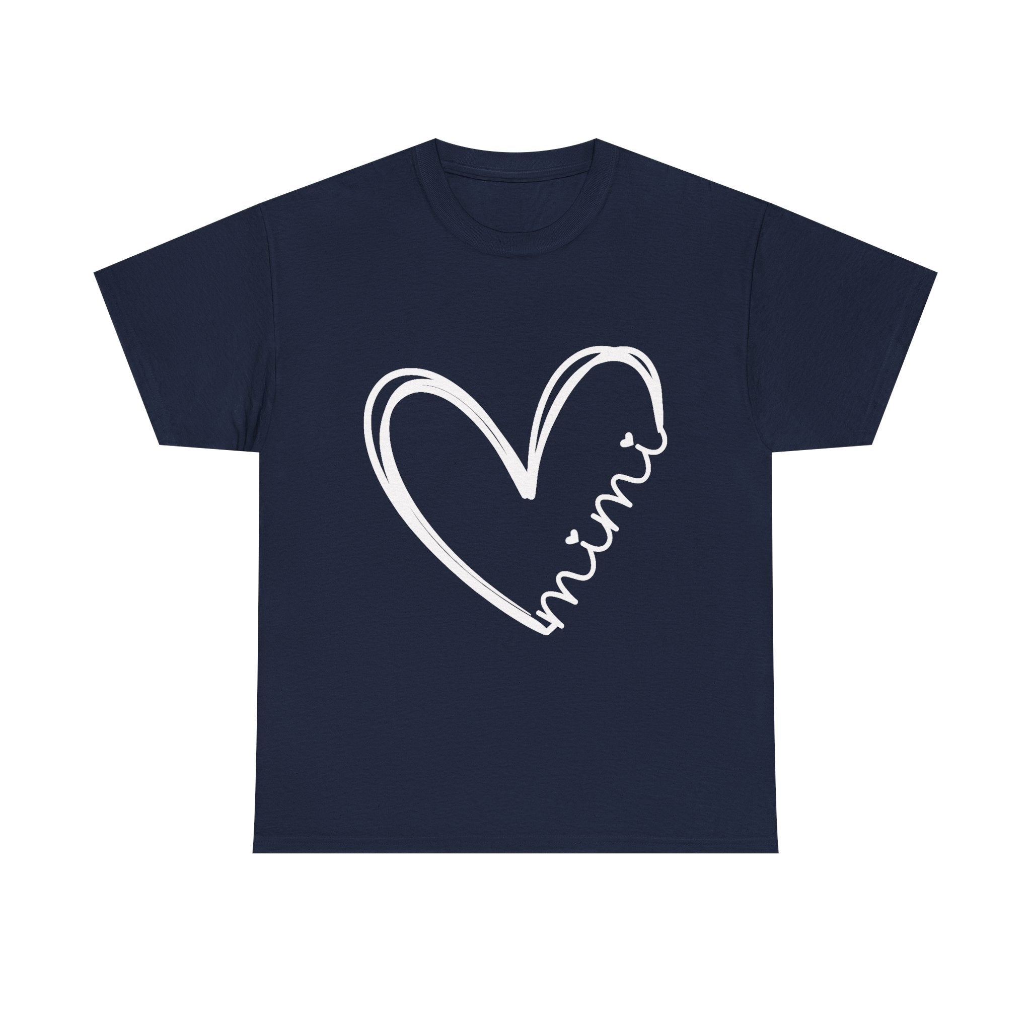 Funny Mimi Heart For Grandma Mother Day Wo T-Shirt