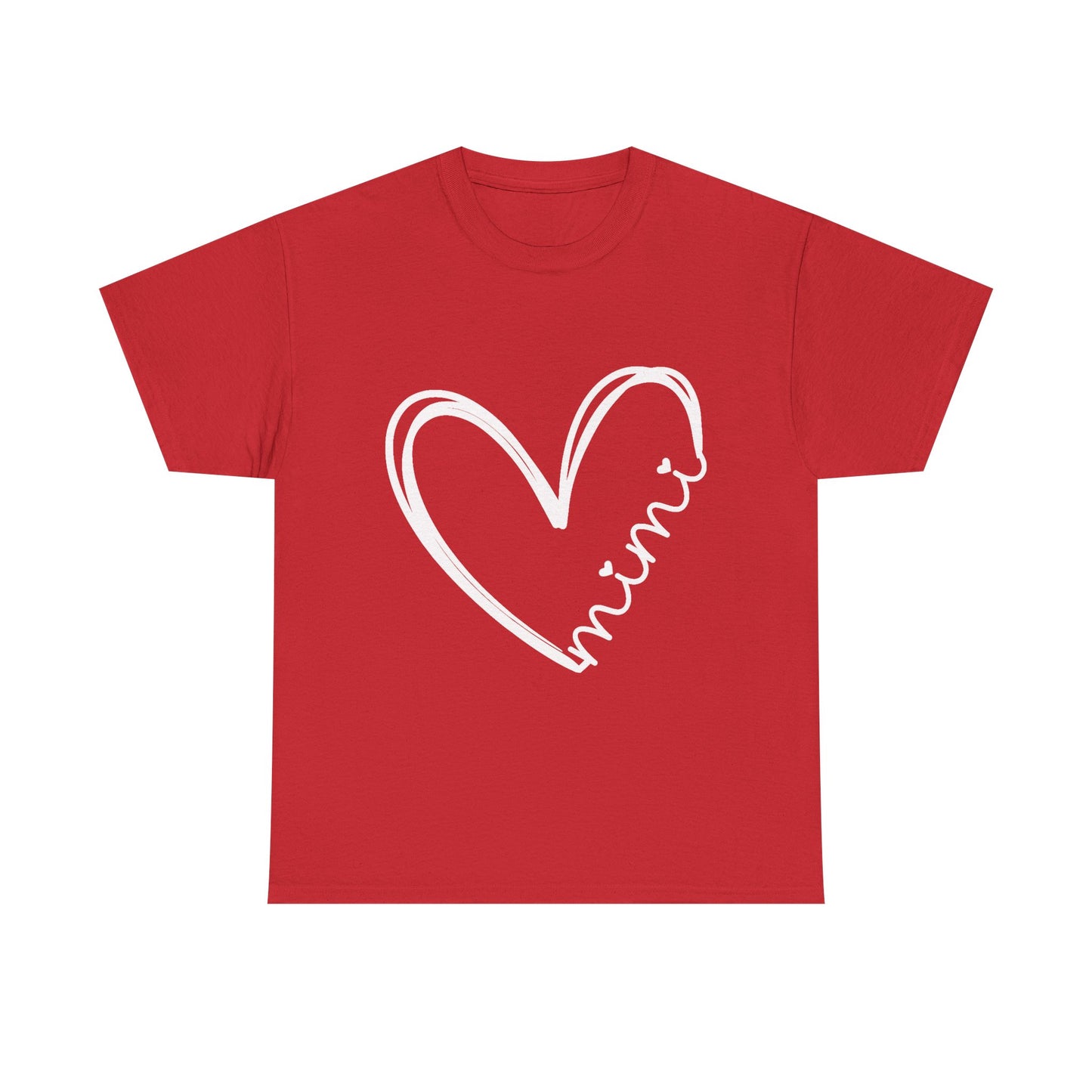Funny Mimi Heart For Grandma Mother Day Wo T-Shirt