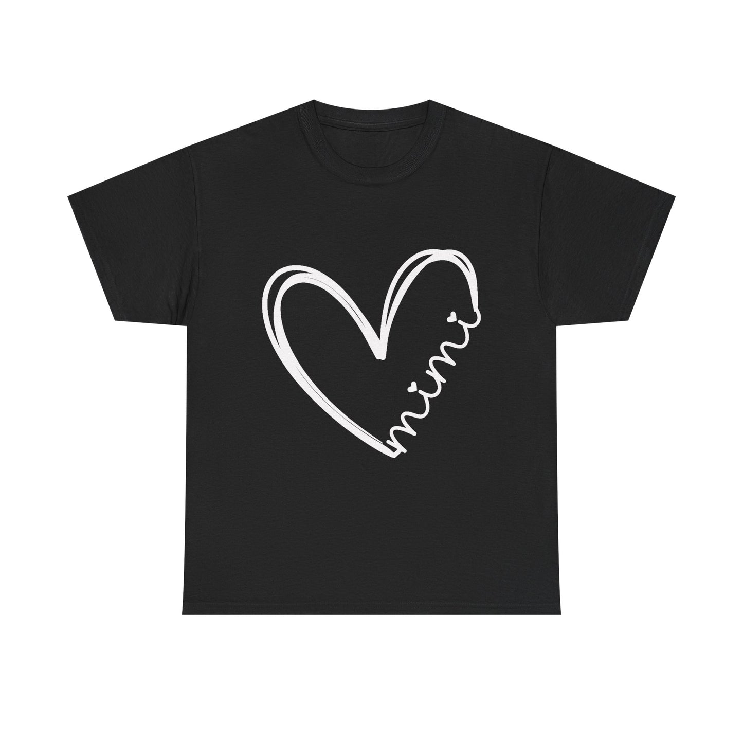 Funny Mimi Heart For Grandma Mother Day Wo T-Shirt