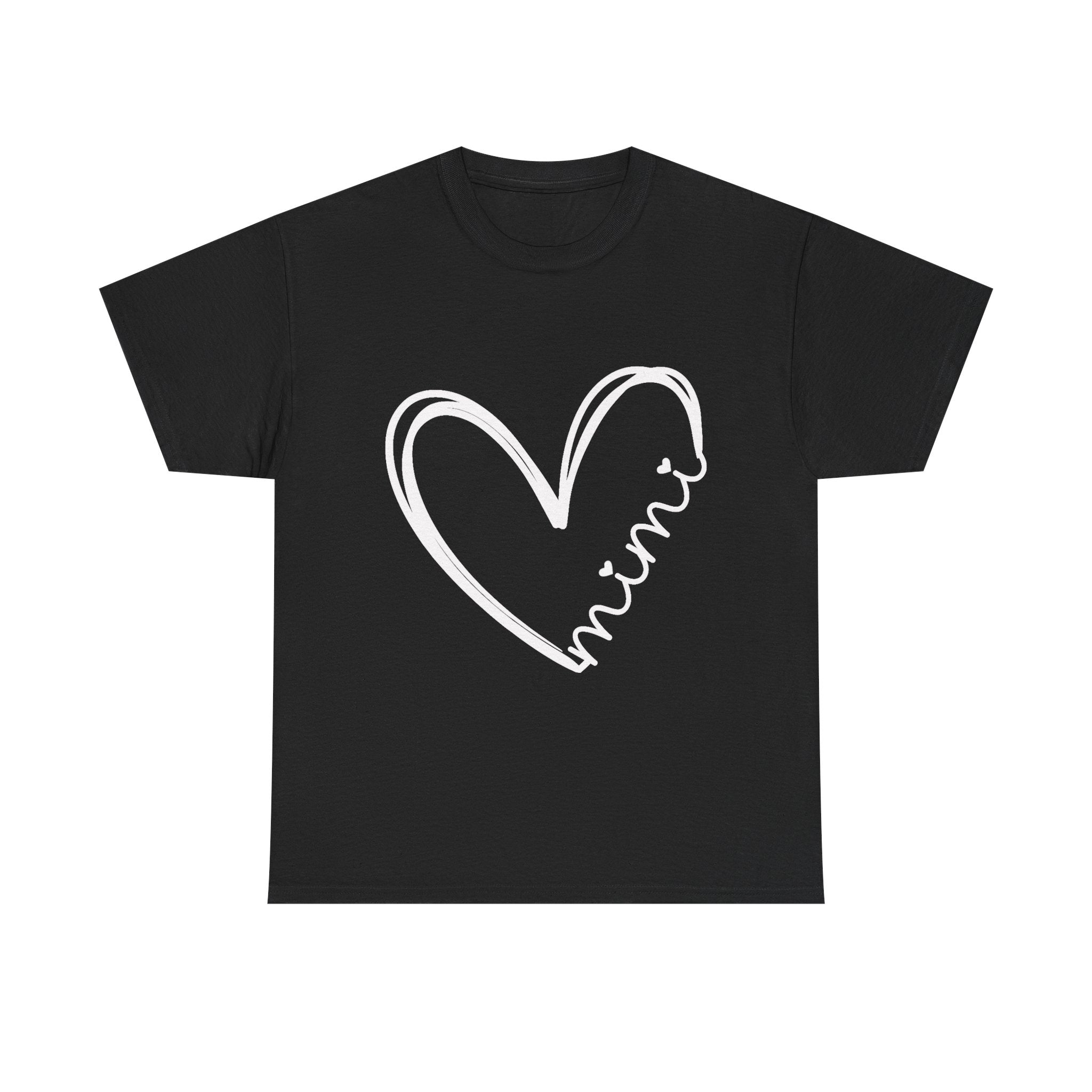 Funny Mimi Heart For Grandma Mother Day Wo T-Shirt