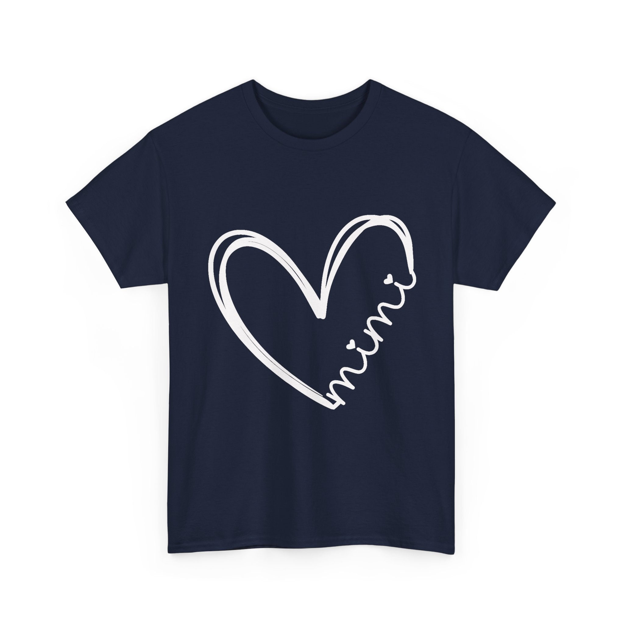 Funny Mimi Heart For Grandma Mother Day Wo T-Shirt
