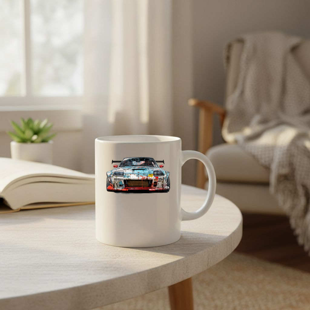 90s vintage japanese old school sport car - 11Oz