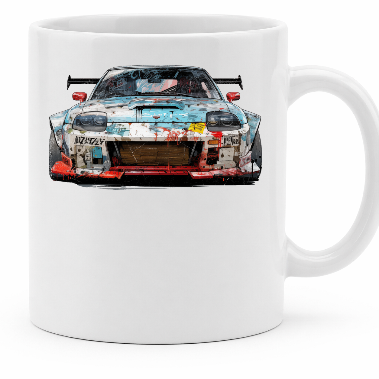 90s vintage japanese old school sport car - 11Oz - Main