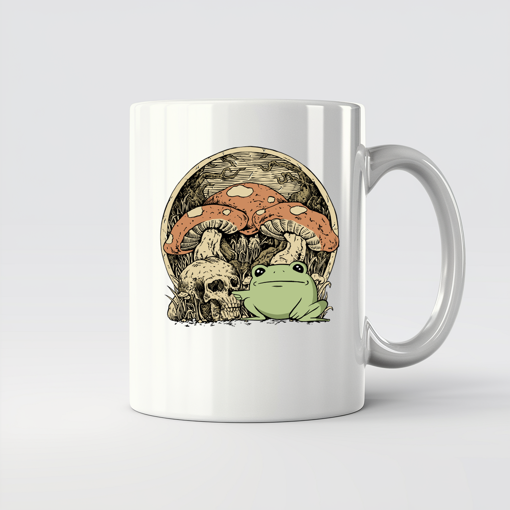 A frog and a skull - 11Oz - Main2