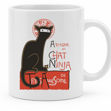 A French Ninja Cat! - 11Oz - Main