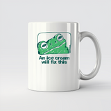 An ice cream will fix this frog - 11Oz - Main2