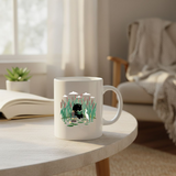 A Quiet Lake Spot – Book Lover Monster - 11Oz