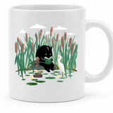 A Quiet Lake Spot – Book Lover Monster - 11Oz - Main