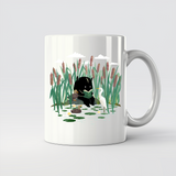 A Quiet Lake Spot – Book Lover Monster - 11Oz - Main2