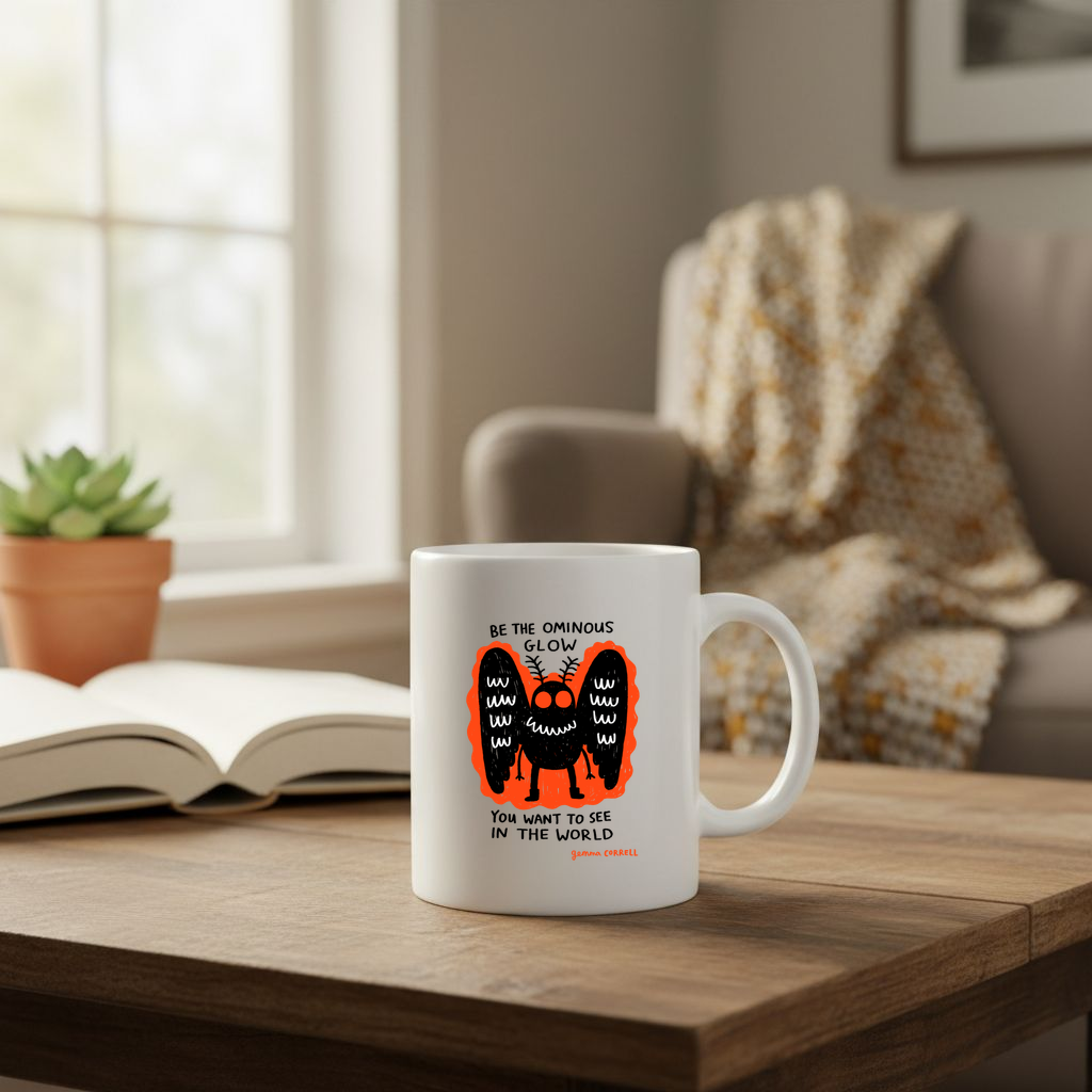 Be the Ominous Glow you want to see in the World - 11Oz - Lifestyle02