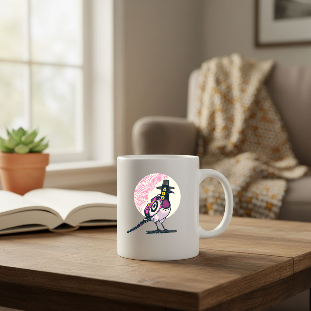 Back to School Hat Bird - 11Oz - Lifestyle02
