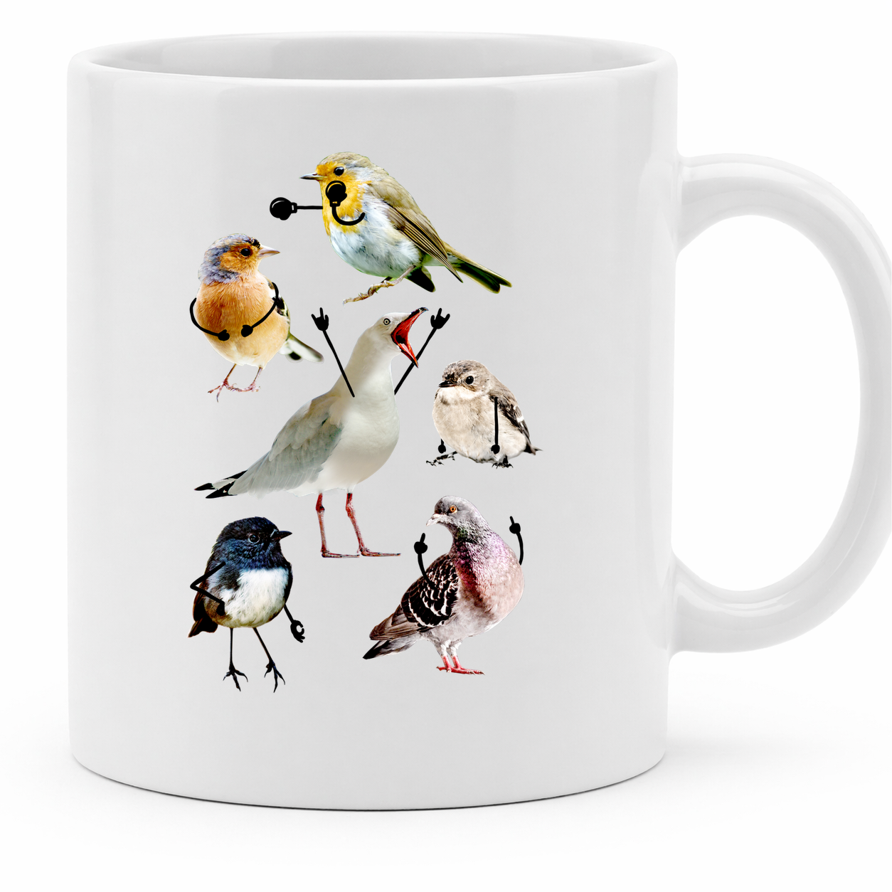 Birds with Arms - 11Oz - Main