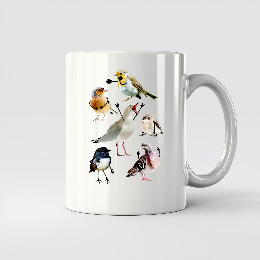 Birds with Arms - 11Oz - Main2