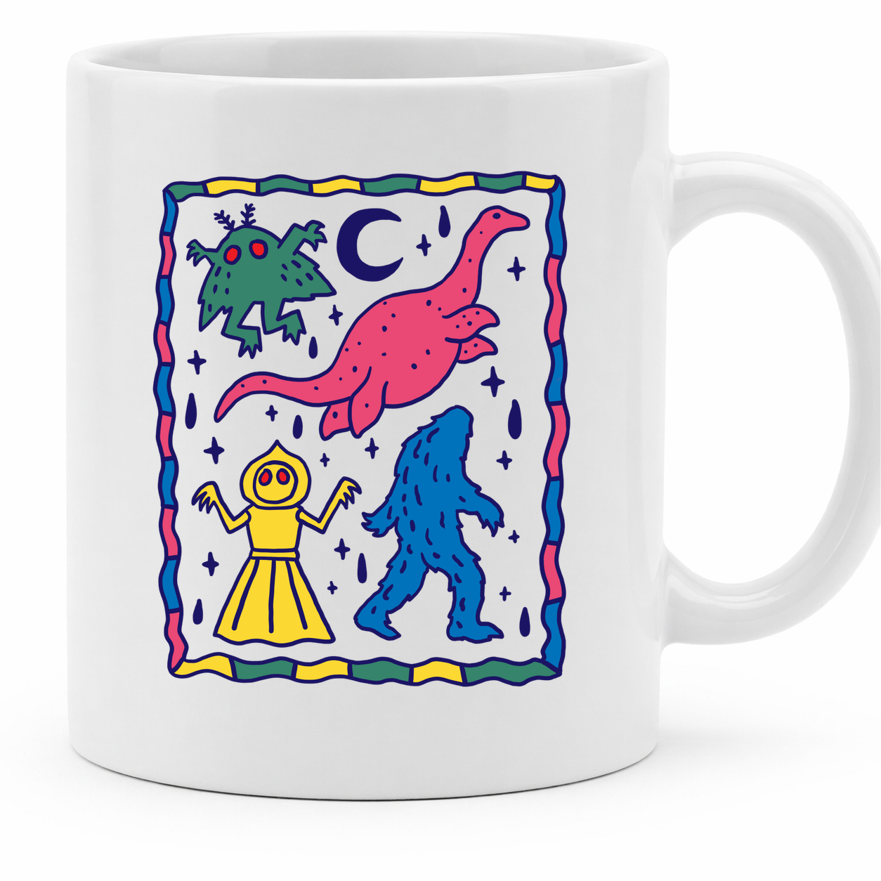 Colorful cryptids - 11Oz - Main