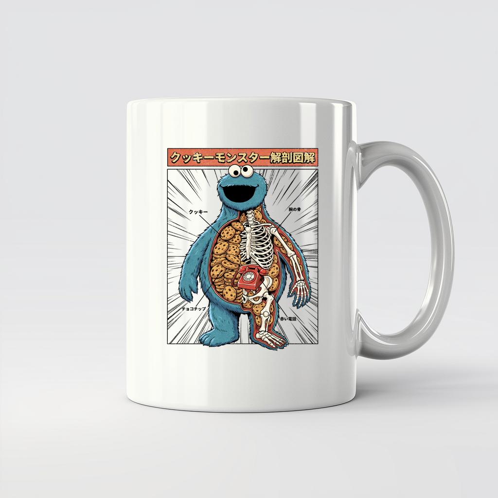 Cookie Monster's Anatomy - 11Oz - Main2