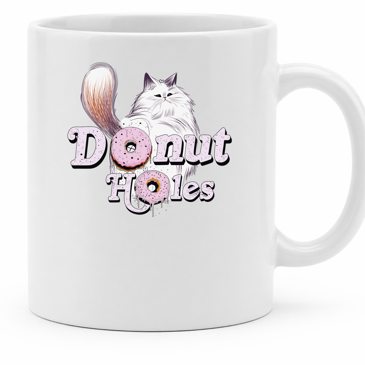 Donut Holes Unofficial Fan Club Logo - 11Oz - Main