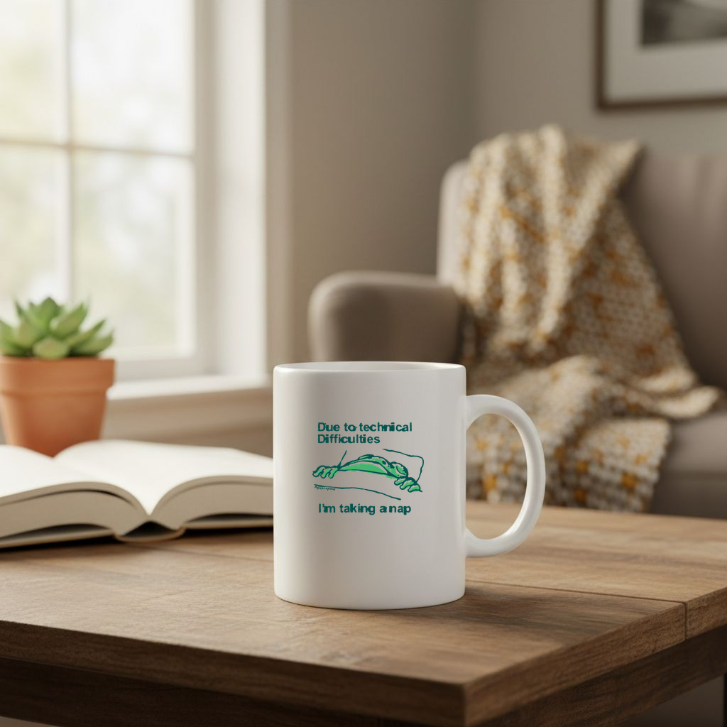 Due to technical difficulties I'm taking a nap frog - 11Oz - Lifestyle02