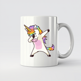 Dabbing Unicorn Shirt Dab Hip Hop Funny Magic - 11Oz - Main2