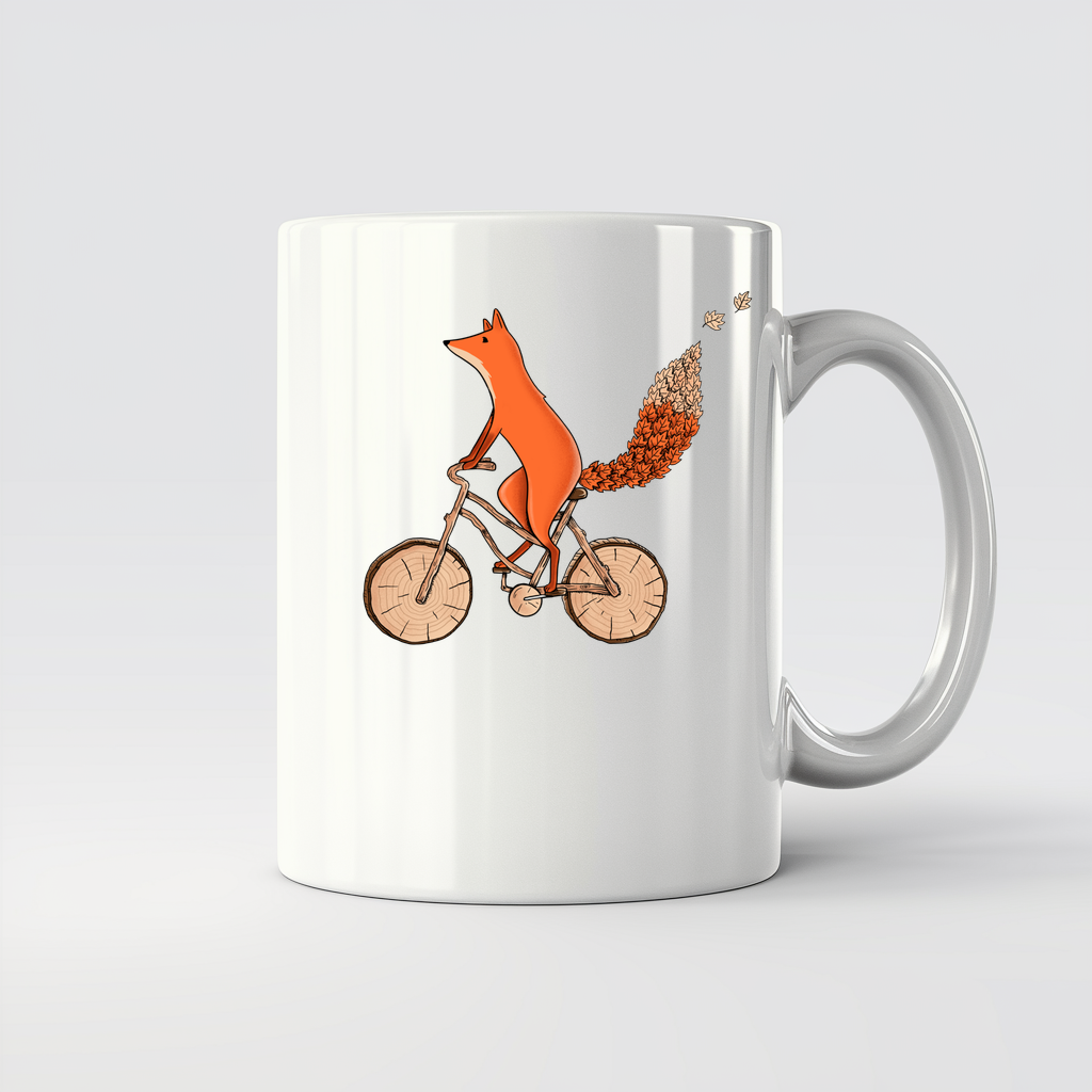 Fox Bicycle - 11Oz - Main2