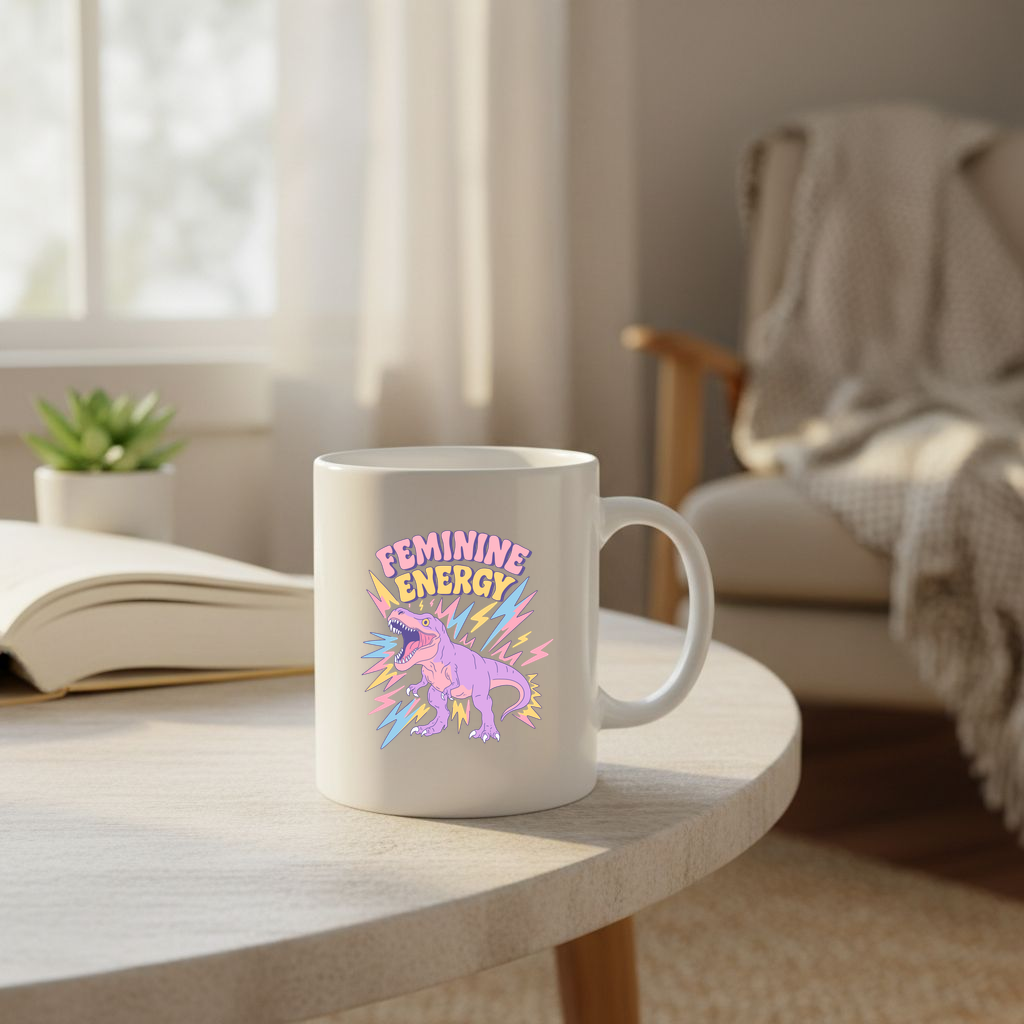Feminine Energy Dinosaur Power - 11Oz